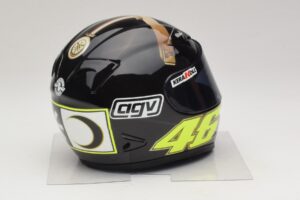 Κράνος AGV V. Rossi MotoGP Jerez Test 2007 Minichamps 1:2 327070046 Μέταλλο - εικόνα 4 από 7