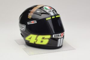 Κράνος AGV V. Rossi MotoGP Jerez Test 2007 Minichamps 1:2 327070046 Μέταλλο - εικόνα 5 από 7