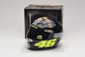 Κράνος AGV V. Rossi MotoGP Jerez Test 2007 Minichamps 1:2 327070046 Μέταλλο - εικόνα 6 από 7