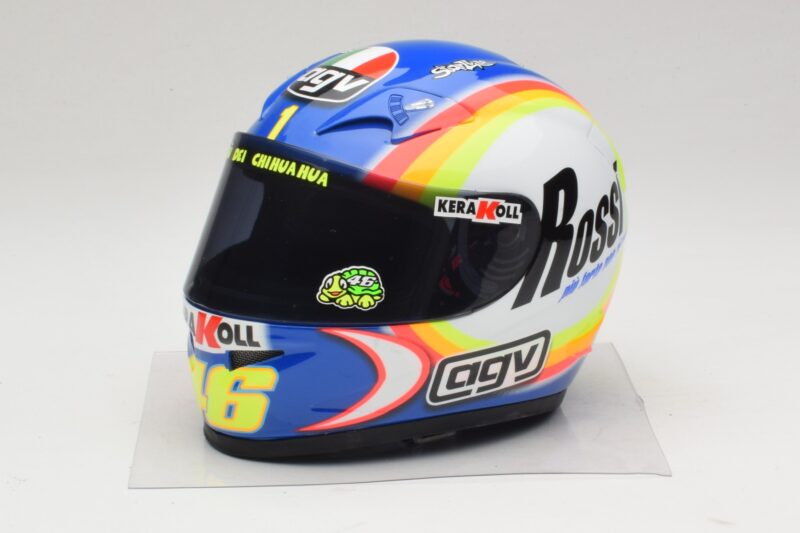 Κράνος AGV V. Rossi MotoGP Sepang 2005 Minichamps 1:2 327050066 Μέταλλο