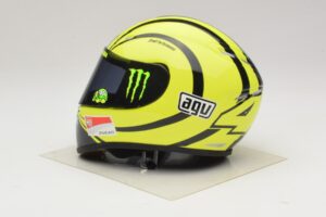 Κράνος AGV V. Rossi MotoGP Valencia Test 2009 Minichamps 1:2 327100066 Μέταλλο - εικόνα 2 από 7