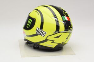 Κράνος AGV V. Rossi MotoGP Valencia Test 2009 Minichamps 1:2 327100066 Μέταλλο - εικόνα 3 από 7