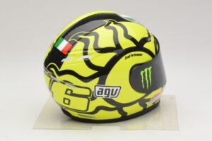 Κράνος AGV V. Rossi MotoGP Valencia Test 2009 Minichamps 1:2 327100066 Μέταλλο - εικόνα 4 από 7