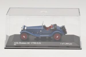 Alfa Romeo 6C 1750 G.S. Μπλε Minichamps 1:43 400120431 Μέταλλο - εικόνα 4 από 5