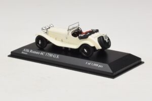 Alfa Romeo 6C 1750 G.S. Λευκό Minichamps 1:43 400120430 Μέταλλο - εικόνα 3 από 5