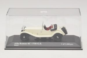 Alfa Romeo 6C 1750 G.S. Λευκό Minichamps 1:43 400120430 Μέταλλο - εικόνα 4 από 5