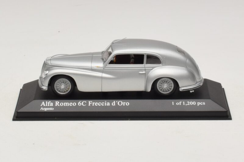 Alfa Romeo 6C 2500 Freccia d'Oro Ασημί Minichamps 1:43 400120480 Μέταλλο