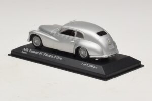Alfa Romeo 6C 2500 Freccia d'Oro Ασημί Minichamps 1:43 400120480 Μέταλλο - εικόνα 3 από 5