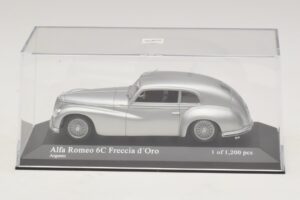 Alfa Romeo 6C 2500 Freccia d'Oro Ασημί Minichamps 1:43 400120480 Μέταλλο - εικόνα 4 από 5