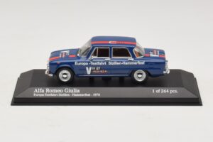 Alfa Romeo Giulia Europa-Testfahrt Sizilien-Hammerfest Minichamps 1:43 400120905 Μέταλλο
