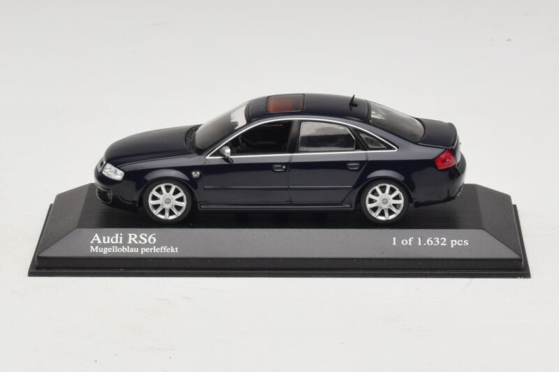 Audi RS6 C5 Μπλε Μεταλλικό Minichamps 1:43 400011702 Μέταλλο