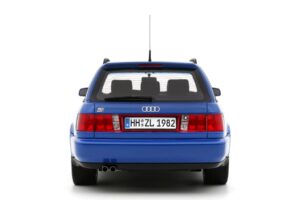 Audi S6 Plus C4 Avant Nogaro Blue Pearl Otto 1:18 OT1234 Ρητίνη - εικόνα 5 από 5