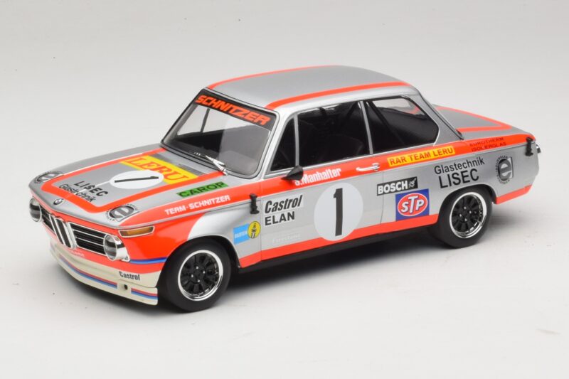 BMW 2002 Ti #1 Team Leru S. Manhalter 1000km Osterreichring Winner 1974 Minichamps 1:18 155742601 Μέταλλο