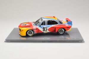 BMW 3.0 CSL Art Car Alexander Calder #51 H. Poulain / S. Posey / J. Guichet 24 Hours of Le Mans 1975 Minichamps 1:18 80430150 - εικόνα 3 από 7