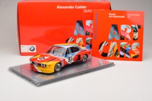 BMW 3.0 CSL Art Car Alexander Calder #51 H. Poulain / S. Posey / J. Guichet 24 Hours of Le Mans 1975 Minichamps 1:18 80430150 - εικόνα 7 από 7