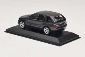 BMW X5 E53 4.4i Γκρι Μεταλλικό Κουτί Αντικατάστασης Minichamps 1:43 80420393166-R1 Μέταλλο - εικόνα 3 από 5