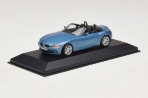 BMW Z4 E85 Γαλάζιο Μεταλλικό Κουτί Αντικατάστασης Minichamps 1:43 80420144054-R1 Μέταλλο - εικόνα 2 από 5