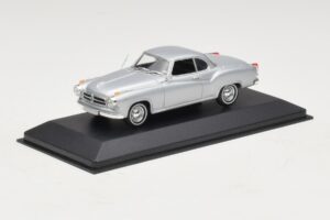 Borgward Isabella Κουπέ Ασημί Minichamps 1:43 400096031 Μέταλλο - εικόνα 2 από 5