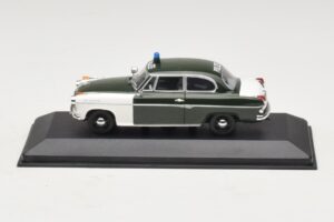 Borgward Isabella Polizei Frankfurt Minichamps 1:43 400096090 Μέταλλο