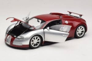 Bugatti Veyron Centenaire Edition Chrome Red Minichamps 1:18 100110851 Μέταλλο - εικόνα 2 από 8