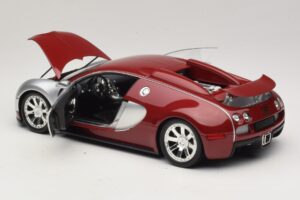 Bugatti Veyron Centenaire Edition Chrome Red Minichamps 1:18 100110851 Μέταλλο - εικόνα 5 από 8