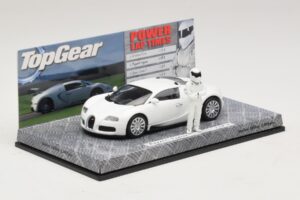 Bugatti Veyron Λευκό Top Gear Έκδοση Minichamps 1:43 519431100 Μέταλλο - εικόνα 2 από 5