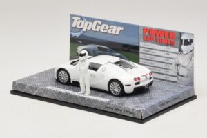 Bugatti Veyron Λευκό Top Gear Έκδοση Minichamps 1:43 519431100 Μέταλλο - εικόνα 3 από 5