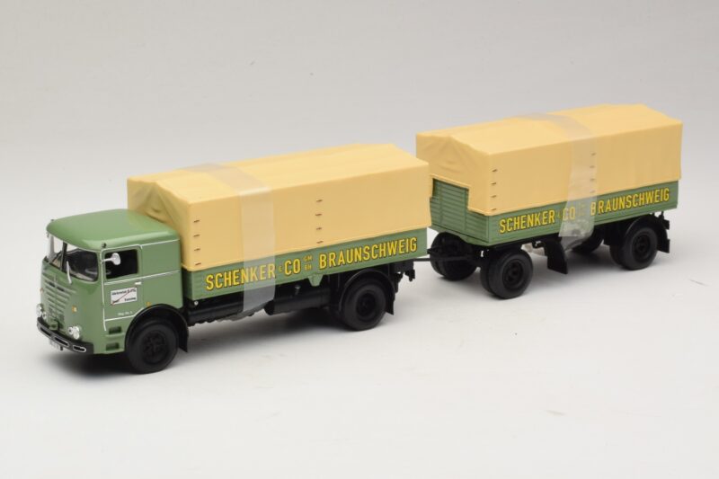 Bussing LU 11/16 Τρέιλερ Πλατφόρμας Schenker Minichamps 1:43 499073924 Μέταλλο