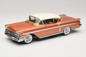 Chevrolet Bel Air Impala Coupe Χάλκινο & Κρεμ KK-Scale 1:18 KKDC181591 Μέταλλο
