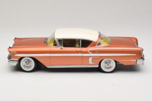 Chevrolet Bel Air Impala Coupe Χάλκινο & Κρεμ KK-Scale 1:18 KKDC181591 Μέταλλο - εικόνα 3 από 6