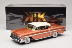 Chevrolet Bel Air Impala Coupe Χάλκινο & Κρεμ KK-Scale 1:18 KKDC181591 Μέταλλο - εικόνα 6 από 6