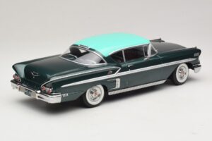 Chevrolet Bel Air Impala Coupe Σκούρο Πράσινο Μεταλλικό & Πράσινο KK-Scale 1:18 KKDC181594 Μέταλλο - εικόνα 2 από 6