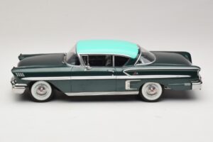 Chevrolet Bel Air Impala Coupe Σκούρο Πράσινο Μεταλλικό & Πράσινο KK-Scale 1:18 KKDC181594 Μέταλλο - εικόνα 3 από 6