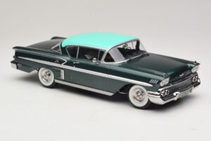 Chevrolet Bel Air Impala Coupe Σκούρο Πράσινο Μεταλλικό & Πράσινο KK-Scale 1:18 KKDC181594 Μέταλλο - εικόνα 4 από 6