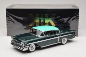 Chevrolet Bel Air Impala Coupe Σκούρο Πράσινο Μεταλλικό & Πράσινο KK-Scale 1:18 KKDC181594 Μέταλλο - εικόνα 6 από 6