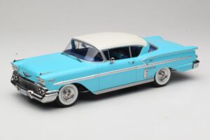 Chevrolet Bel Air Impala Coupe Τιρκουάζ & Κρεμ KK-Scale 1:18 KKDC181593 Μέταλλο