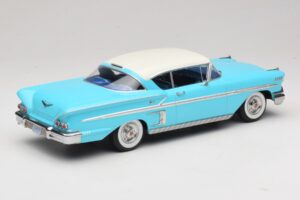 Chevrolet Bel Air Impala Coupe Τιρκουάζ & Κρεμ KK-Scale 1:18 KKDC181593 Μέταλλο - εικόνα 2 από 6