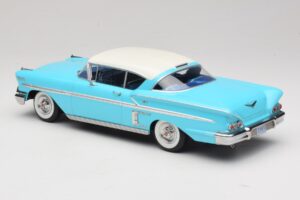Chevrolet Bel Air Impala Coupe Τιρκουάζ & Κρεμ KK-Scale 1:18 KKDC181593 Μέταλλο - εικόνα 5 από 6
