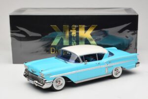 Chevrolet Bel Air Impala Coupe Τιρκουάζ & Κρεμ KK-Scale 1:18 KKDC181593 Μέταλλο - εικόνα 6 από 6