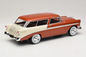 Chevrolet Bel Air Nomad Καφέ Μεταλλικό & Κρεμ KK-Scale 1:18 KKDC181294 Μέταλλο - εικόνα 2 από 6