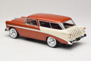 Chevrolet Bel Air Nomad Καφέ Μεταλλικό & Κρεμ KK-Scale 1:18 KKDC181294 Μέταλλο - εικόνα 5 από 6