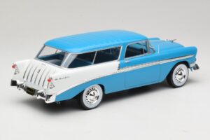 Chevrolet Bel Air Nomad Τιρκουάζ & Λευκό KK-Scale 1:18 KKDC181292 Μέταλλο - εικόνα 2 από 6