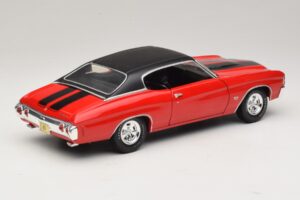 Chevrolet Chevelle SS454 Κόκκινο Maisto 1:18 31890-P1 Μέταλλο - εικόνα 3 από 8
