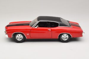 Chevrolet Chevelle SS454 Κόκκινο Maisto 1:18 31890-P1 Μέταλλο - εικόνα 4 από 8