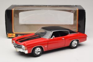 Chevrolet Chevelle SS454 Κόκκινο Maisto 1:18 31890-P1 Μέταλλο - εικόνα 8 από 8