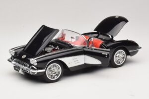 Chevrolet Corvette C1 Tuxedo Black AUTOart 1:18 71142 Μέταλλο - εικόνα 2 από 8