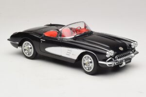 Chevrolet Corvette C1 Tuxedo Black AUTOart 1:18 71142 Μέταλλο - εικόνα 6 από 8