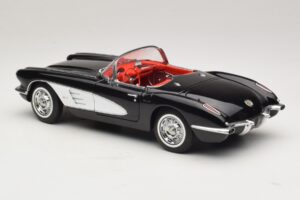 Chevrolet Corvette C1 Tuxedo Black AUTOart 1:18 71142 Μέταλλο - εικόνα 7 από 8