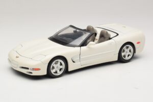 Chevrolet Corvette C5 Καμπριολέ Λευκό Bburago 1:18 3076-P1 Μέταλλο