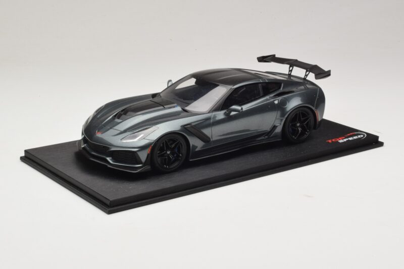 Chevrolet Corvette C7 ZR-1 Shadow Grey Metallic TopSpeed 1:18 TS0148 Ρητίνη